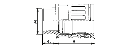 ELETTRO Polyamide Flexible Conduit Metric Glands (ETMG Series)