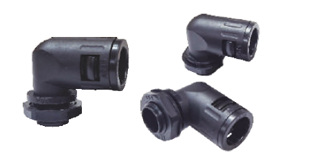 ELETTRO Polyamide Flexible Conduit 90° Elbow Glands (ETEG Series)