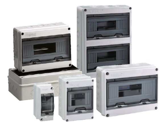 ELETTRO Distribution Box ETDB Transparent IP 65