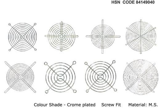 Electro Metal Fan Finger Guard -